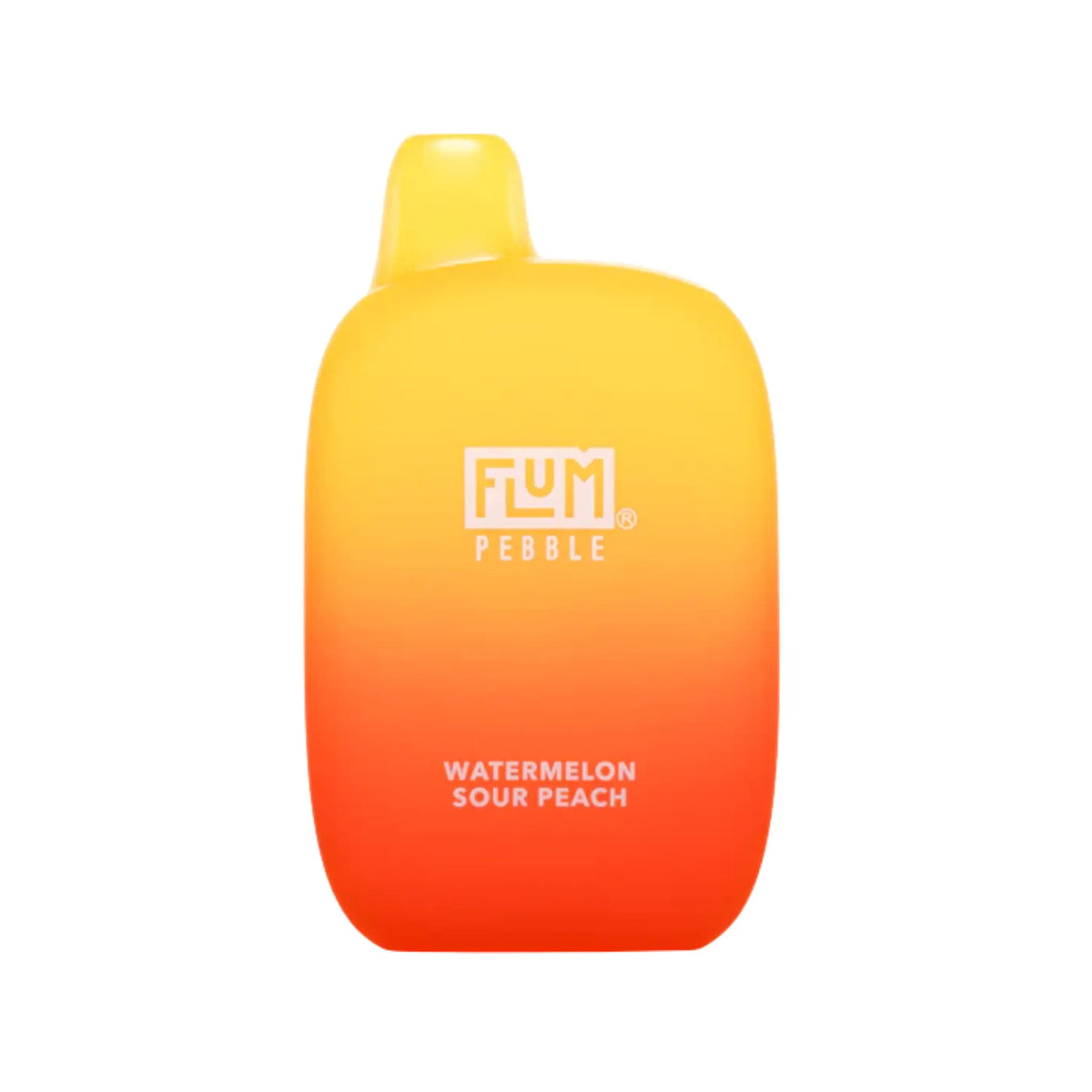 FLUM PEBBLE 6000 WATERMELON SOUR PEACH味
