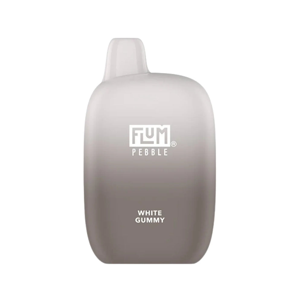 FLUM PEBBLE 6000 WHITE GUMMY味