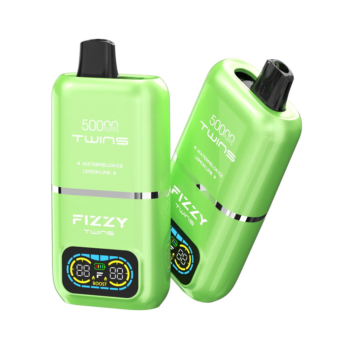 FIZZY TWINS Watermelon Ice & Lemon Lime ノンニコチン
