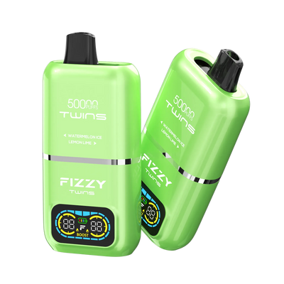 FIZZY TWINS Watermelon Ice & Lemon Lime ノンニコチン