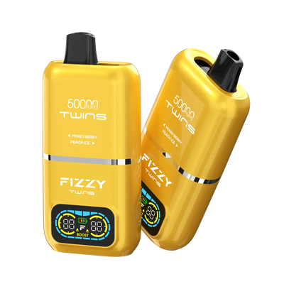 FIZZY TWINS Mixed Berry & Peach Ice ノンニコチン