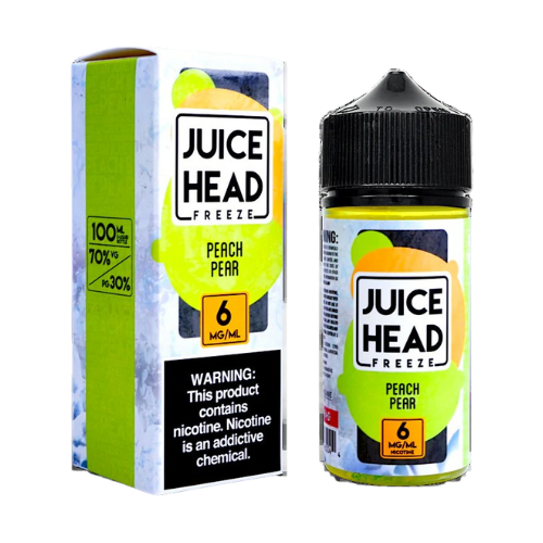 JuiceHead Peach Pear 100ml-6mg