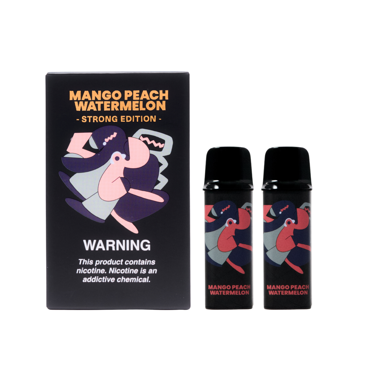 MANGO PEACH WATERMELON POD (ニコチン5%)
