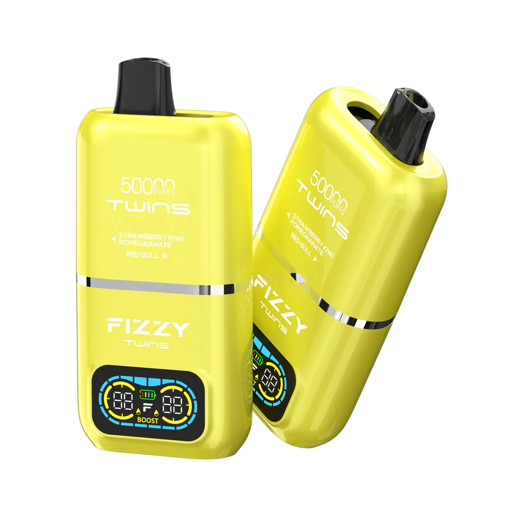 FIZZY TWINS Strawberry Kiwi Pomegranate & Red Bull ノンニコチン