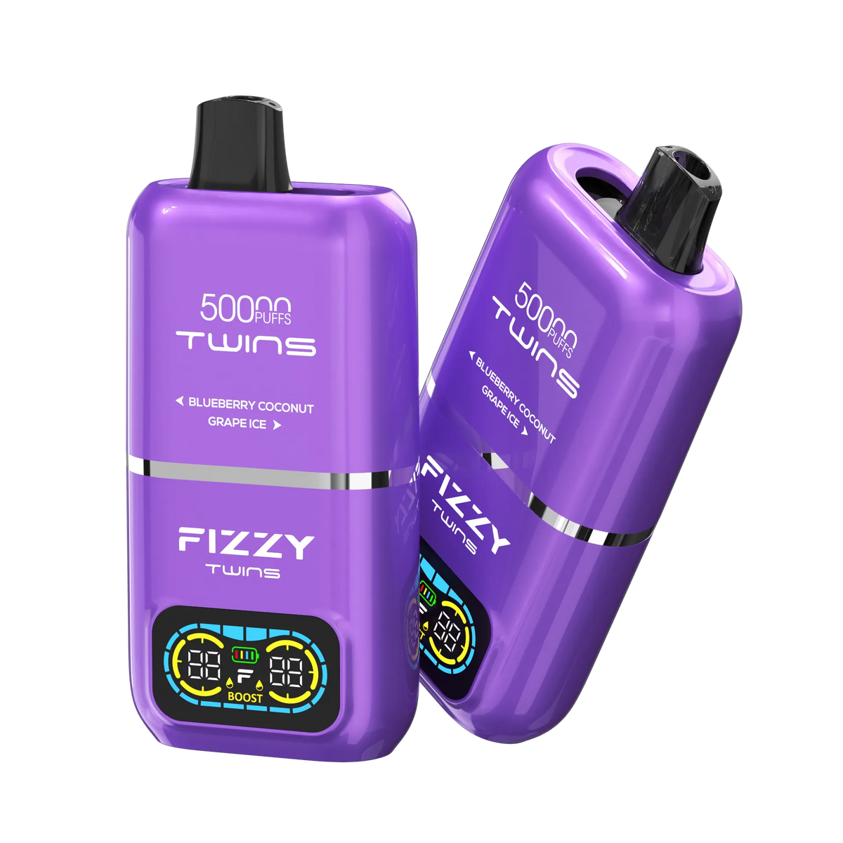 FIZZY TWINS Blueberry Coconut & Grape Ice ノンニコチン