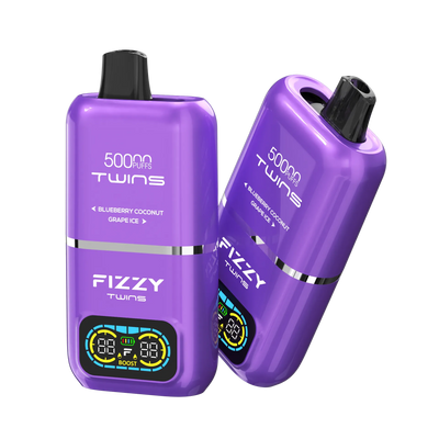 FIZZY TWINS Blueberry Coconut & Grape Ice ノンニコチン