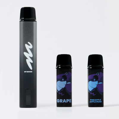 【人気No.1 スターターキット】ノンニコチンPOD2種 + MyMoods PEN