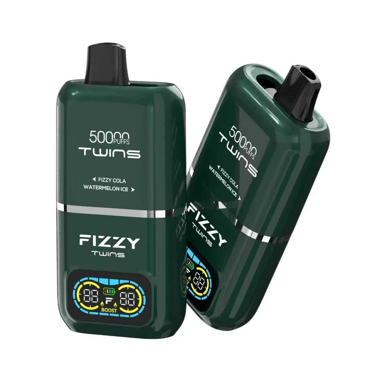FIZZY TWINS Fizzy Cola & Watermelon Ice ノンニコチン