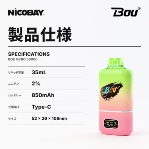 BOU GYRO 50K スペック