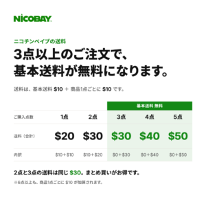 NICOBAY 送料（ニコチン）
