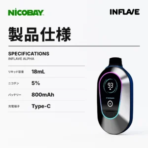 INFLAVE ALPHA 25K スペック