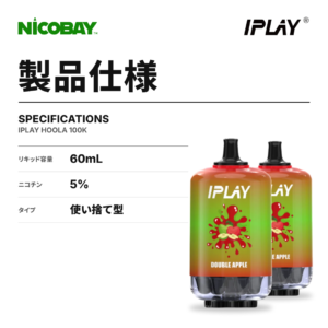 IPLAY HOOLA 100K スペック