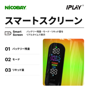 IPLAY HOOLA 100K スマートスクリーン