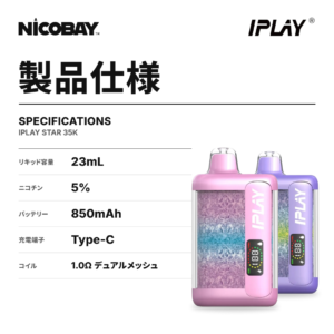 IPLAY STAR 35K スペック