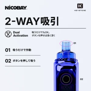 KEYSTONE CYBER SHISHA 30K 2-WAY吸引