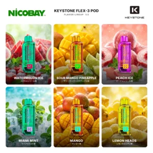 KEYSTONE FLEX-3 25K カートリッジ / POD フレーバー 1