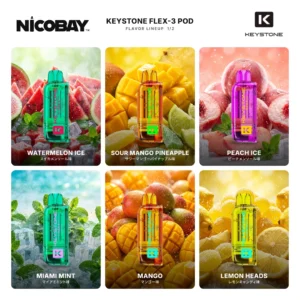 KEYSTONE FLEX-3 25K カートリッジ / POD フレーバー 1
