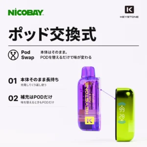 KEYSTONE FLEX-3 25K カートリッジ / POD ポッド交換式