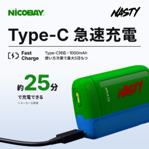 NASTY BOLT50K Type-C 急速充電
