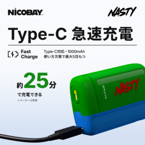 NASTY BOLT50K Type-C 急速充電