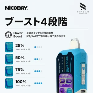 RIFBAR MixPRO 40K ブースト4段階